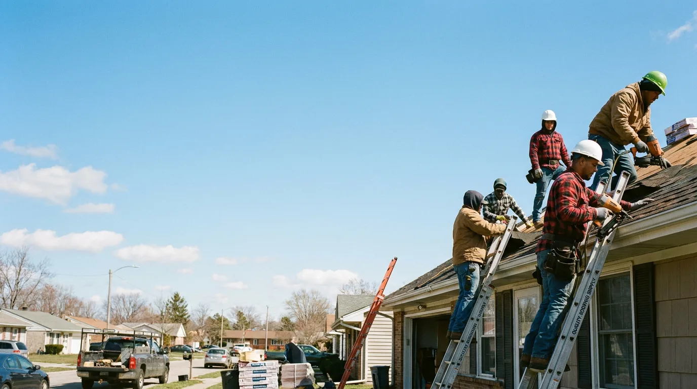 Roofing in Fishers Landing, NY near me